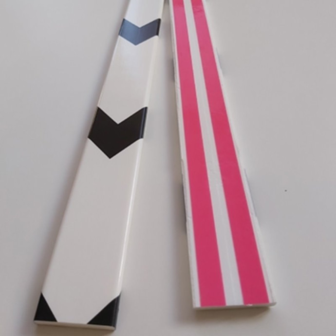 Profile for yellow guiding and black arrows 1m