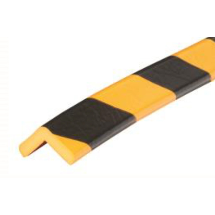 Angolo retto giallo nero 1m tipo "E"