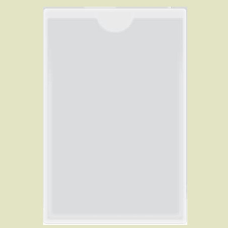 Funda portaetiquetas magnética. 50 uds. Disponible en diferentes colores y medidas