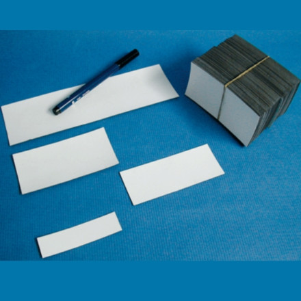 White PVC profile magnet bag. Different sizes.