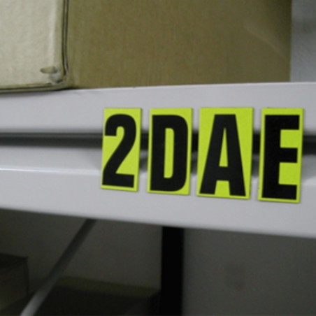 Foglio magnetico fustellato con "lettere" o "numeri". Diverse misure