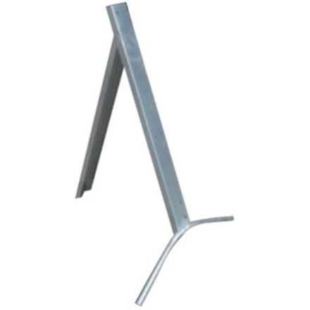 Tripé de aço zincado para grandes sinais do MOPU. 1140x760mm.