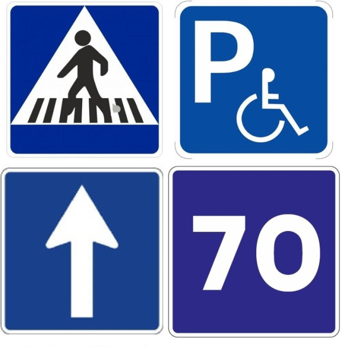 Signal carré de tailles différentes
