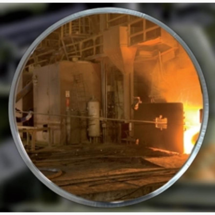 Convex mirror for unfavorable environments.