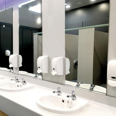 Flat interior mirror with and without frame