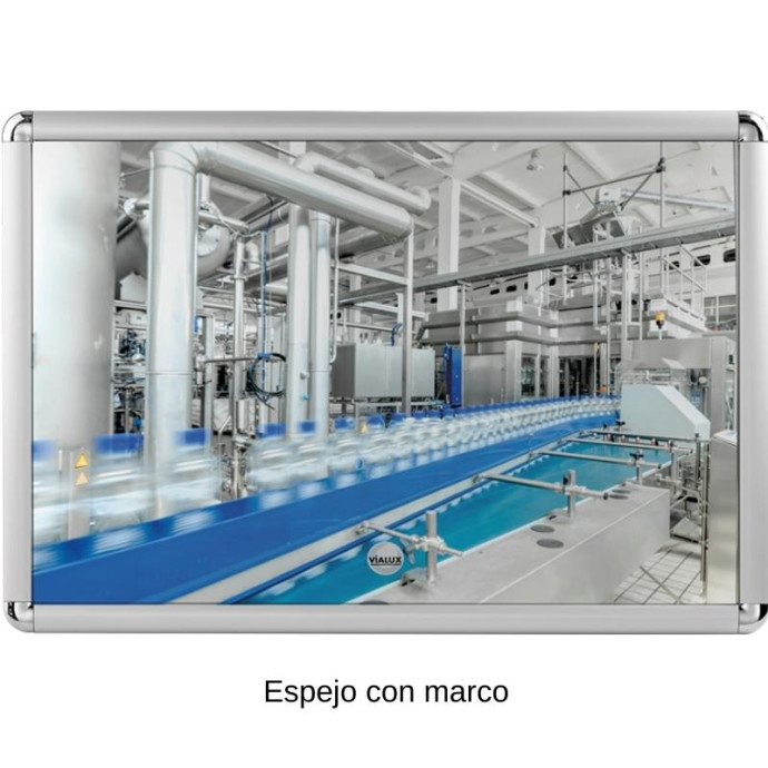 Miroir plat intérieur avec et sans cadre