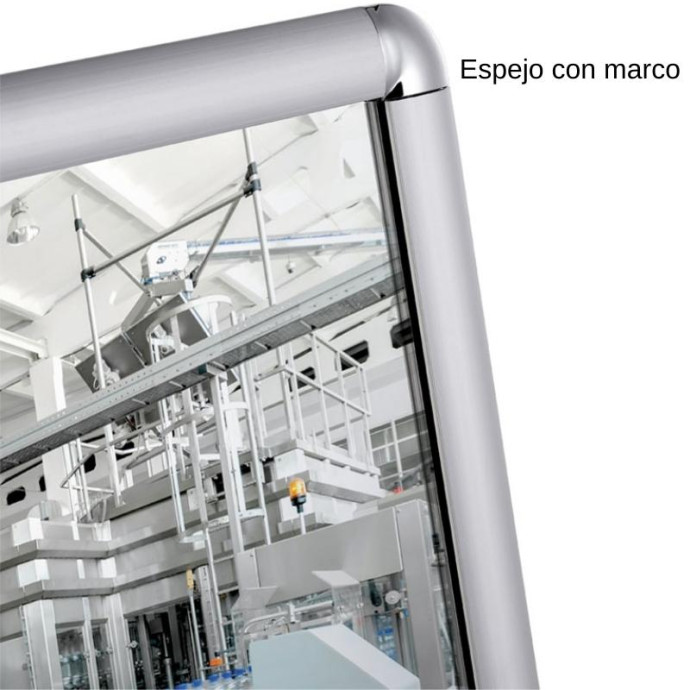 Miroir plat intérieur avec et sans cadre