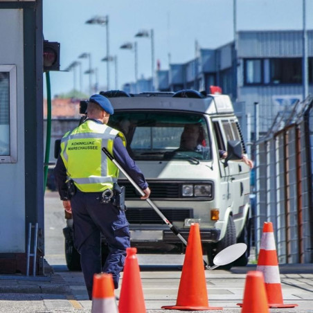 Miroir convexe d'inspection avec différentes mesures et longueurs de bras