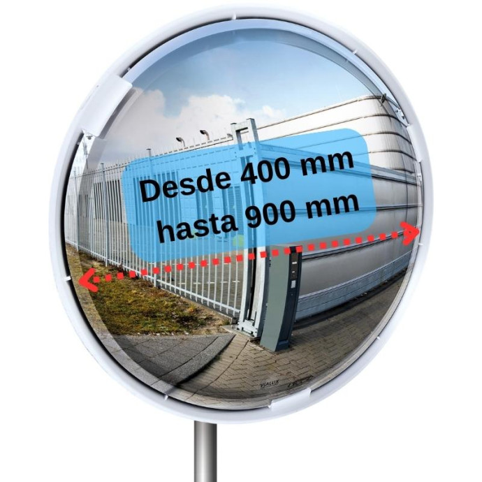 Miroir convexe polyvalent circulaire grand angle avec différentes mesures