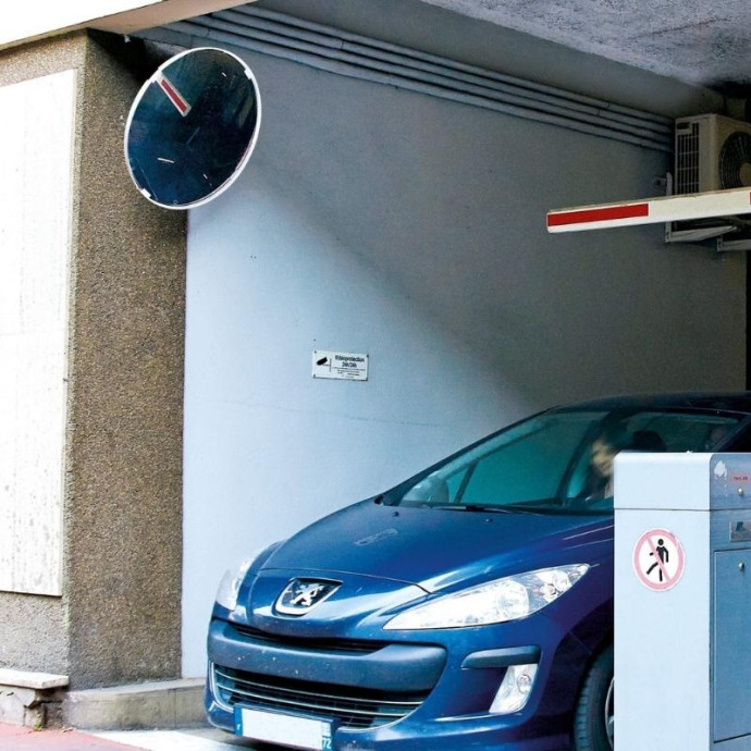 Espejo convexo multiusos circular con diferentes medidas