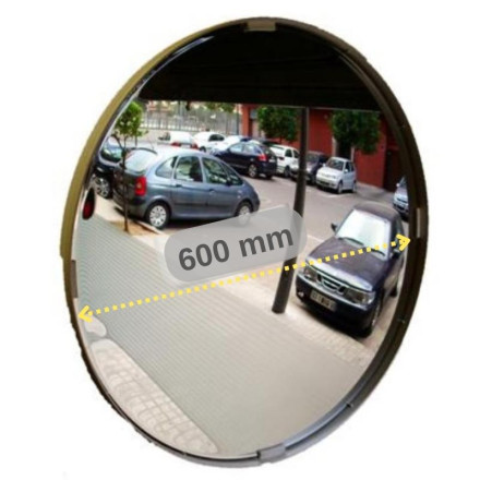 Circular convex outdoor mirror Ø600mm