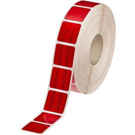 Cinta Roja superficie flexible vehículos. Ancho 55 mm x Longitud 50000 mm.