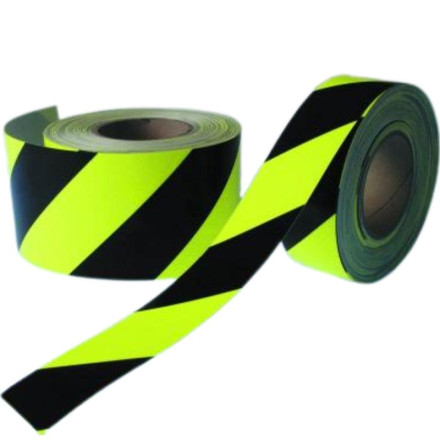 Fluorescent adhesive anti-slip tape. Available in different sizes.
