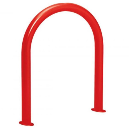 Horquilla pintada con bases. Ø60mm. 690x625mmx3mm