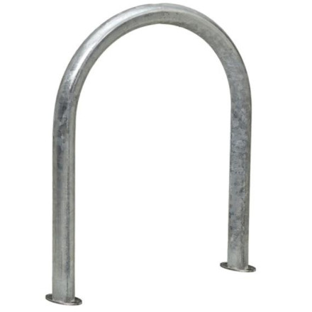 Horquilla galvanizada con bases. Ø60mm. 690x625mmx3mm