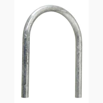 Garfo fixo galvanizado. Ø60mm. 690x625mmx3mm.