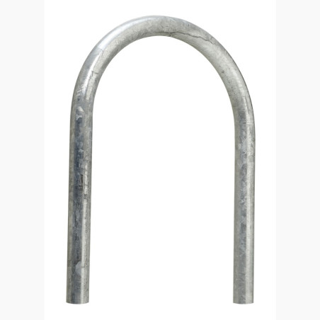 Garfo fixo galvanizado. Ø60mm. 690x625mmx3mm.