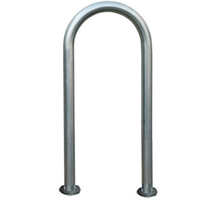 Fourche galvanisée avec bases. 900x400 2mm. Ø50mm