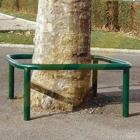 Corsé encajable fijo pintado. Ø60mm. 700x700mm