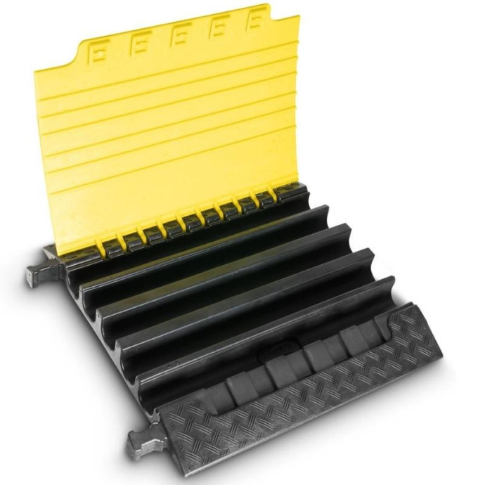 Pasacables 5 canaletas, 700x690x87mm