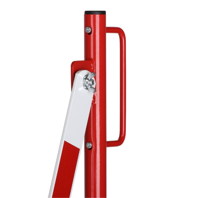 Recinto estensibile rosso bianco