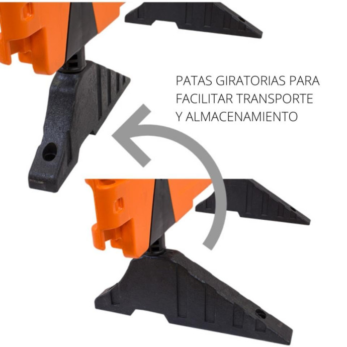 Connectable safety barrier