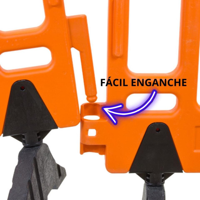 Barriera di sicurezza collegabile