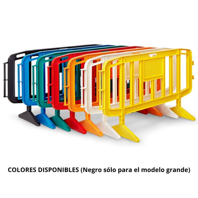 Recinzione in plastica delimitante di 1980 x 1021 mm.