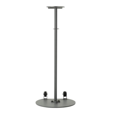 Post for holding retractable barriers