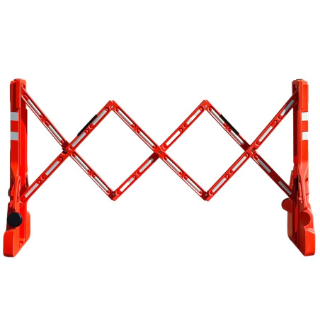 Barriera in PVC estensibile, altezza 1070mm, estensibile fino a 2260mm.