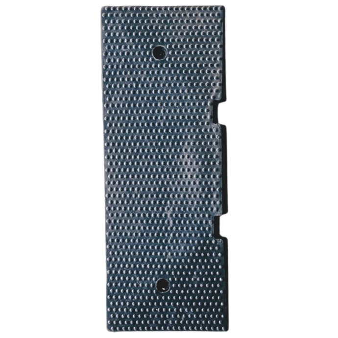 Rubber female side drain. 200x600x30mm