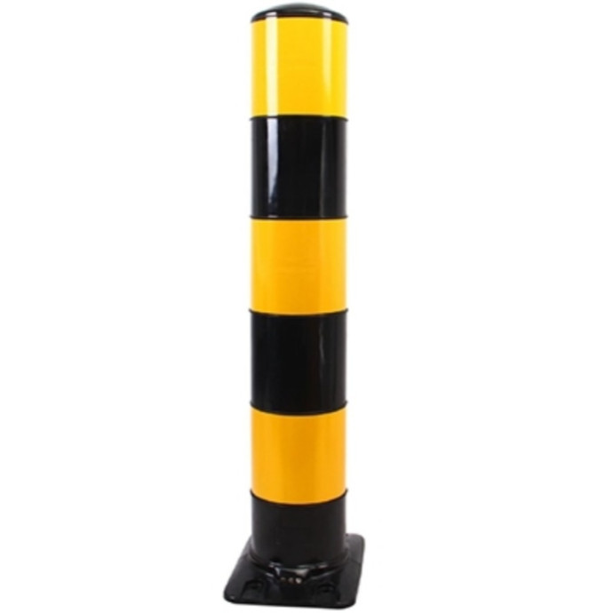 Poste Negro flexible con base, Ø160 x 1000 mm