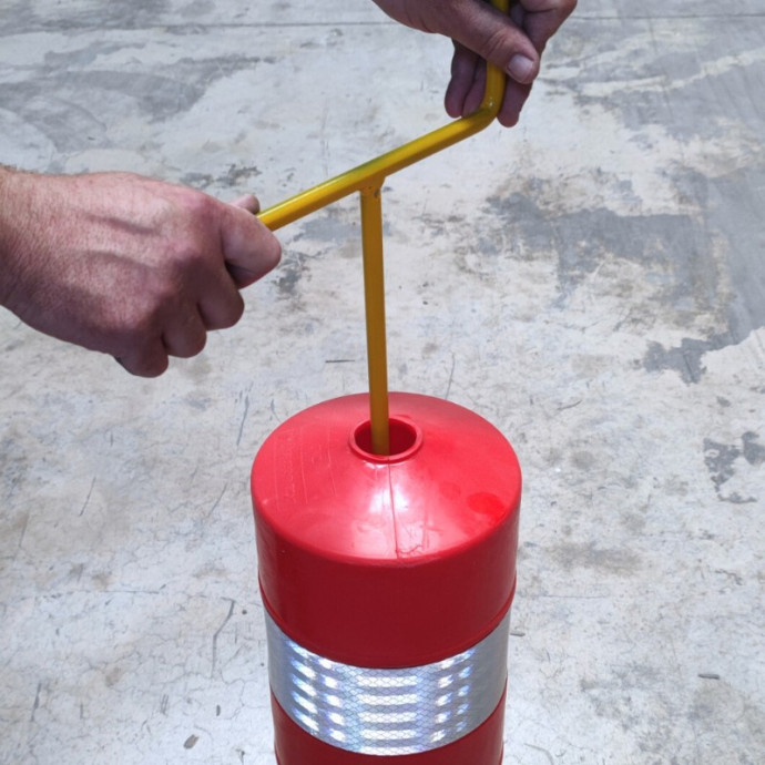 Ferramenta de soquete hexagonal de 19 mm para baliza H-75 302-0022.