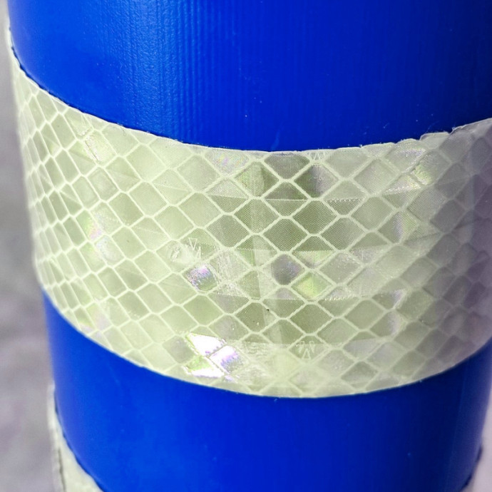 Baliza desmontable Azul. 750xØ100mm