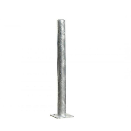Galvanized steel bollard, 1000xØ90mm