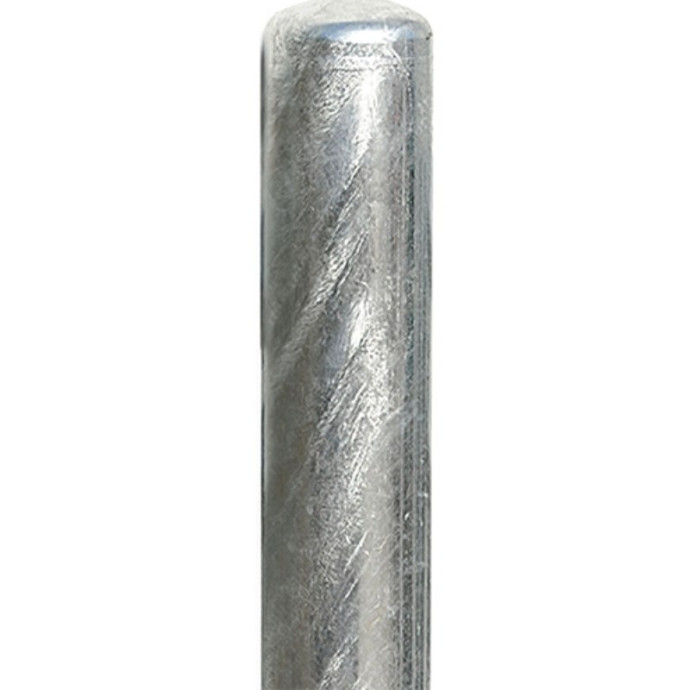 Poteau fixe en acier galvanisé