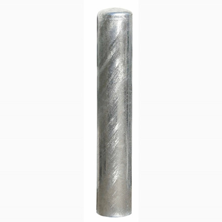 Galvanized anti-ram bollard