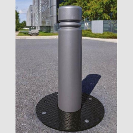 Bolardo retráctil semi-automático, 680xØ160mm