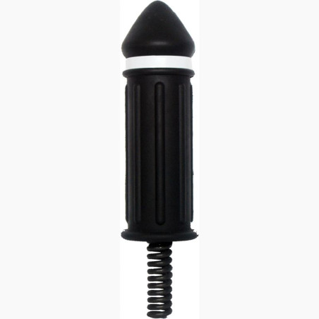 Bollard in gomma e acciaio 530xØ140mm