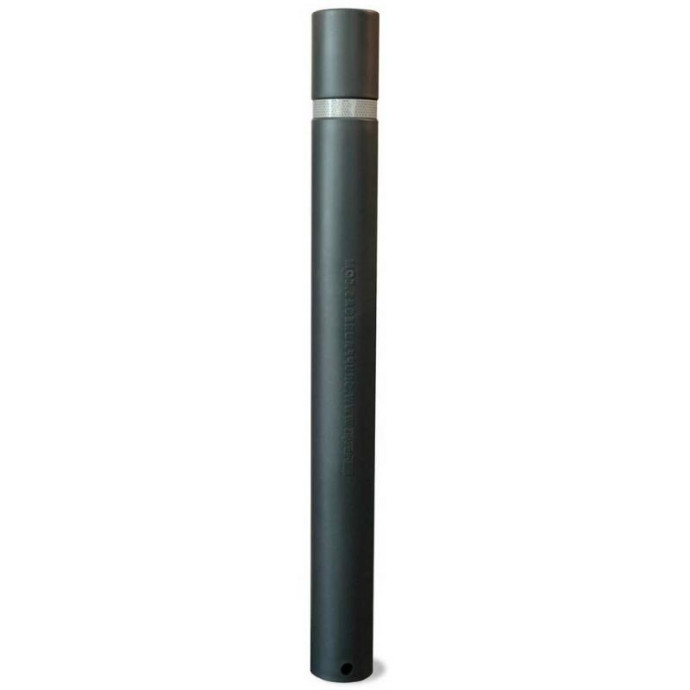 Metallic painted bollard, 1000xØ90mm