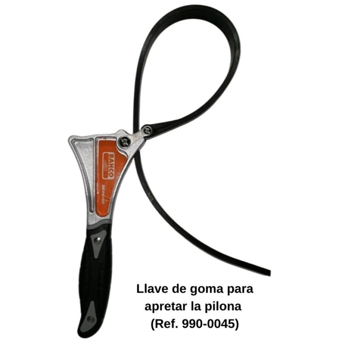 Fixed flexible polyethylene bollard, 800xØ100mm