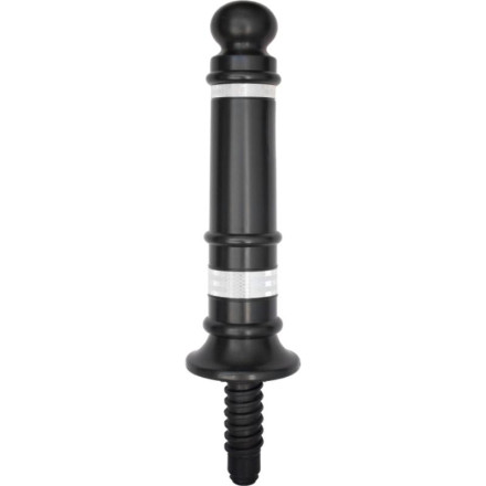 Fixed flexible polyethylene bollard, 700xØ120mm