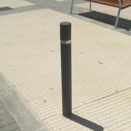 Polypropylene bollard, 1004xØ100mm