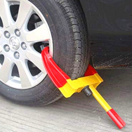 Wheel clamp lock for wheels from 170 to 270mm.
