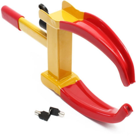 Wheel clamp lock for wheels from 170 to 270mm.