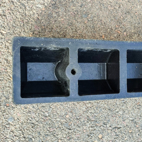 Garage wheel stopper 1800 mm wide