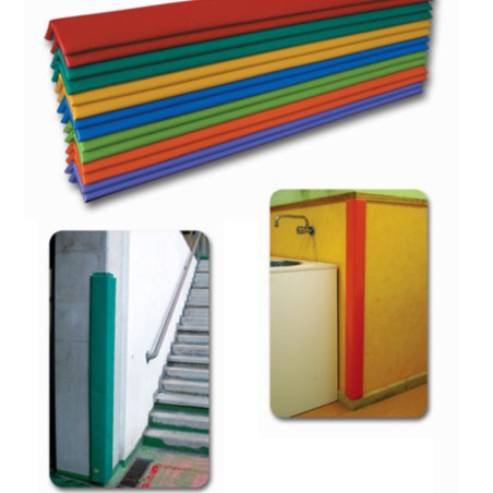 Protección Cantonera exterior ignífuga en forma de "L" a medida.