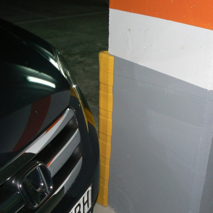 Corner protection for parking made of EVA rubber, 810x90+90