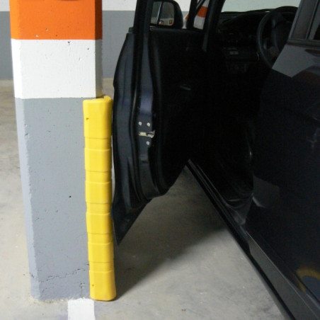 Corner protection for parking made of EVA rubber, 810x90+90