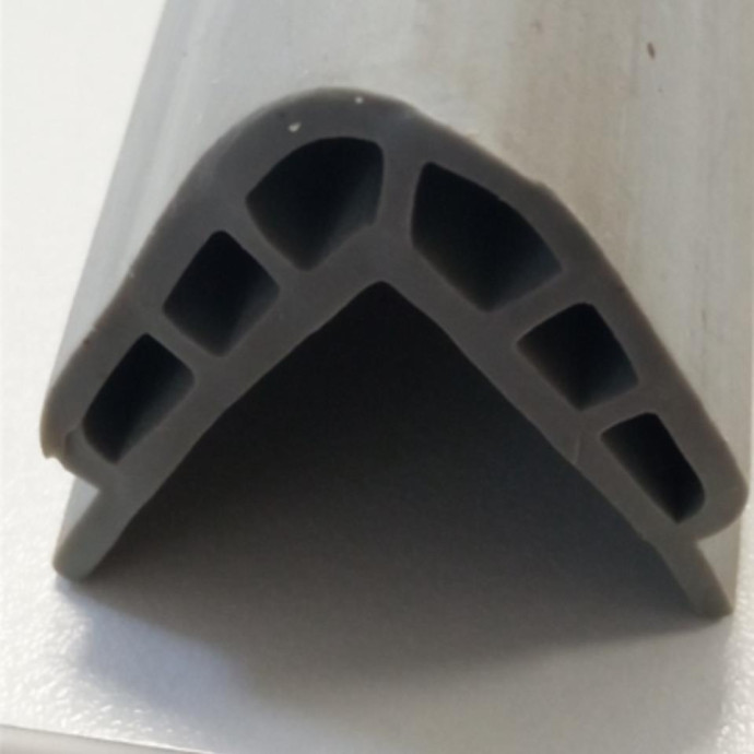 Canto reforçado de TPE-PVC 1000x23+23 mm